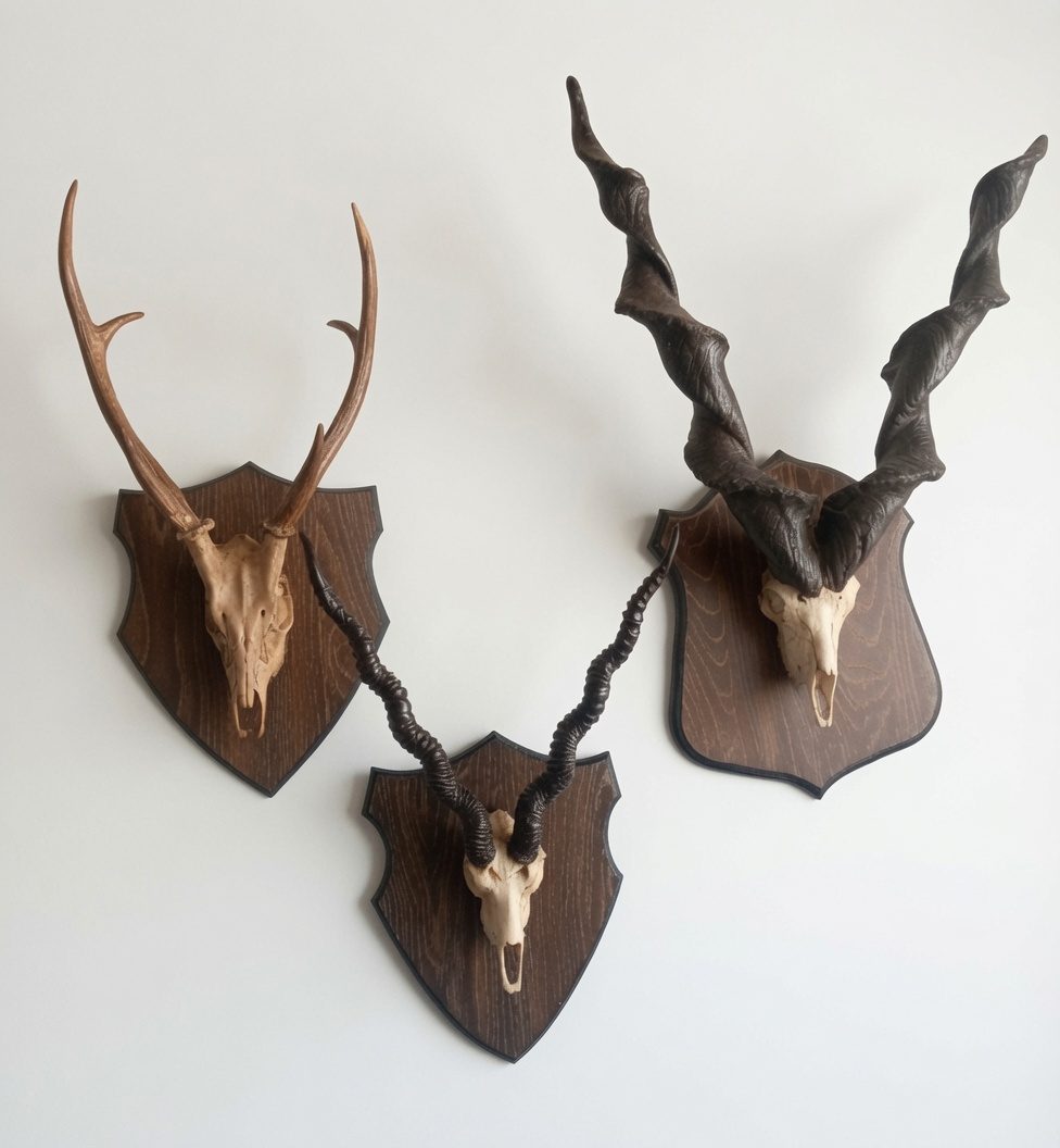 Wildlife Trio Set fiberglass mount